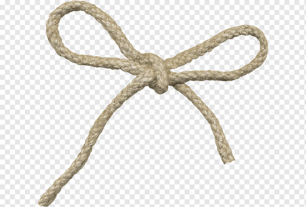 Бантик из веревки