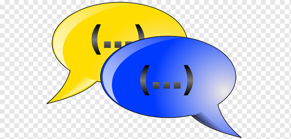 Эмодзи диалог