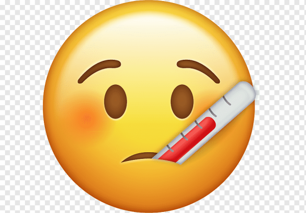 Смайл с градусником