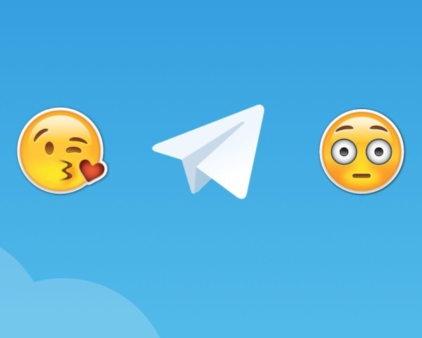 Анимационные смайлики в телеграмме
