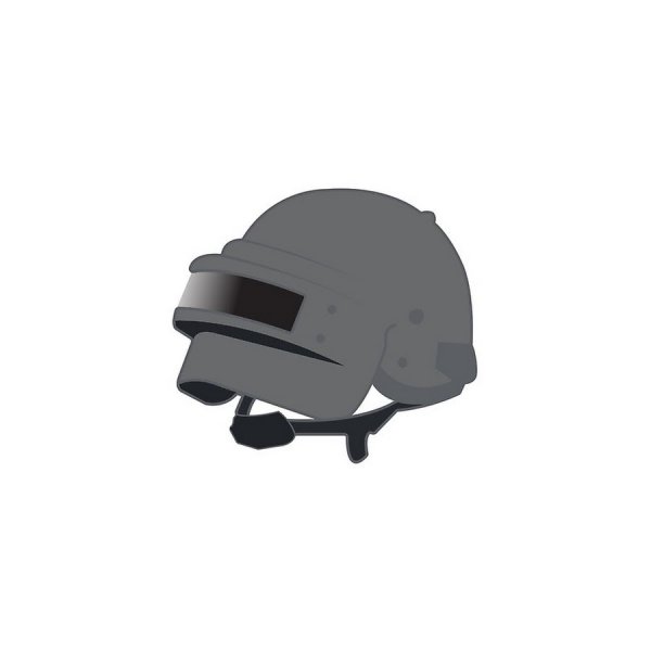 Шлем из ПАБГ на прозрачном фоне