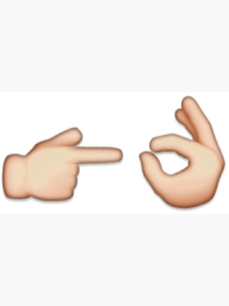 Смайл палец к пальцу