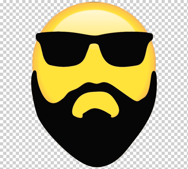 Смайл с бородой