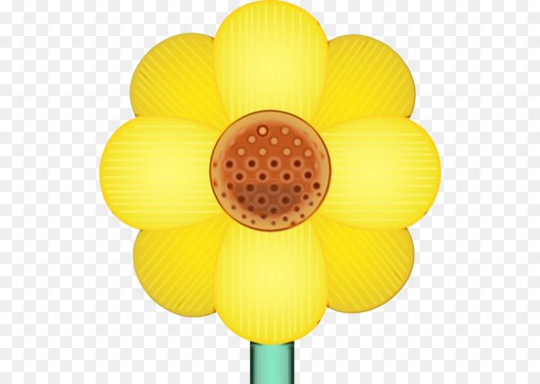 ЭМОДЖИ желтый цветок