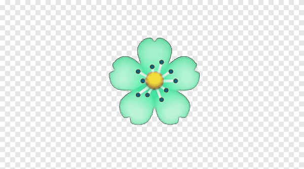 Стикер цветочек без фона
