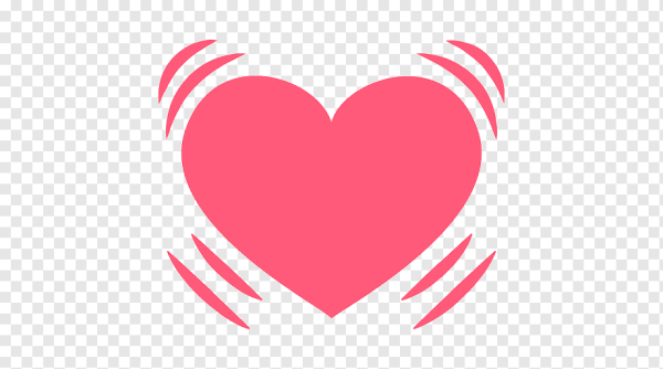 Сердце ЭМОДЖИ вектор