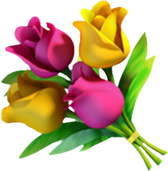 Эмодзи букет