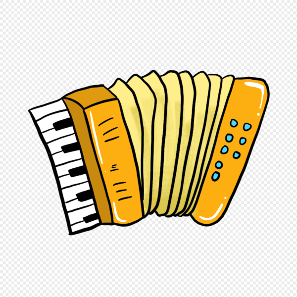 Гармошка мультяшный