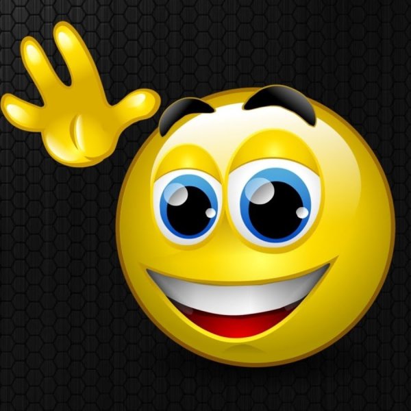Веселый смайлик