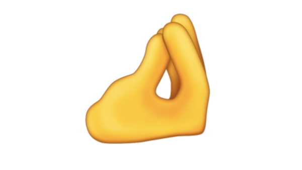 Итальянский жест эмодзи