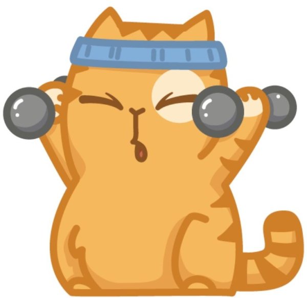 Стикер "коты"