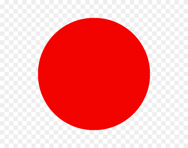 Большой красный круг