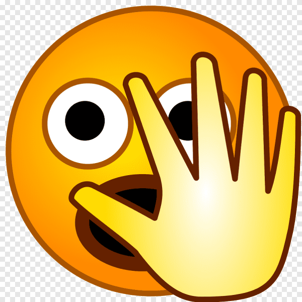 Смайл средний палец