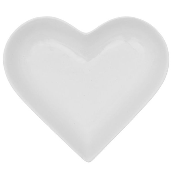 Белое сердце смайлик