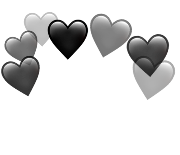 Белое сердце смайлик