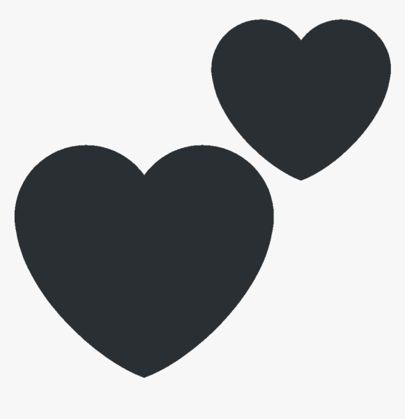 ЭМОДЖИ Хеарт Блэк