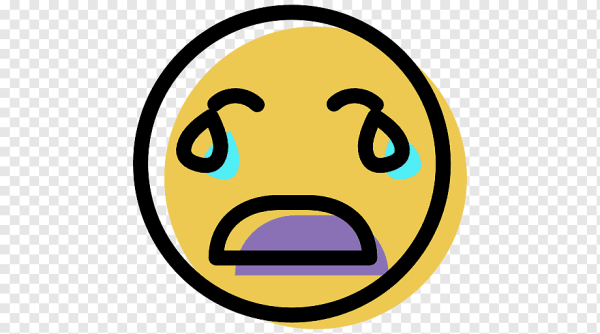 Плачущий смайлик