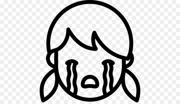 Пиктограмма плачет