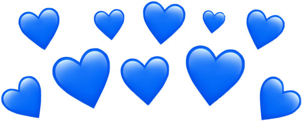 Голубое сердце ЭМОДЖИ