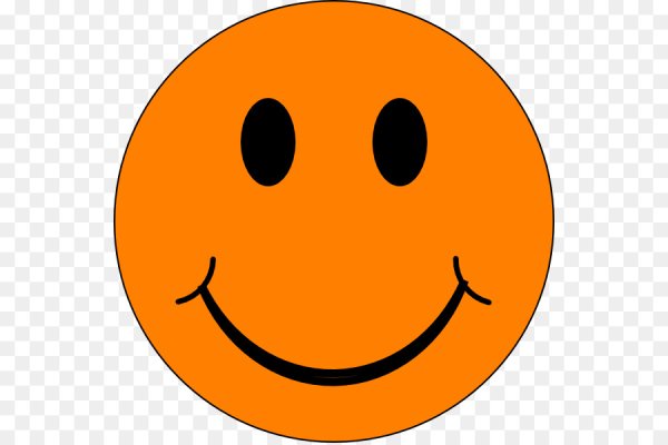 Оранжевый смайлик