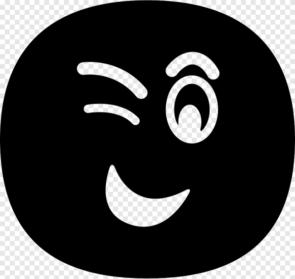 Смайлик подмигивание