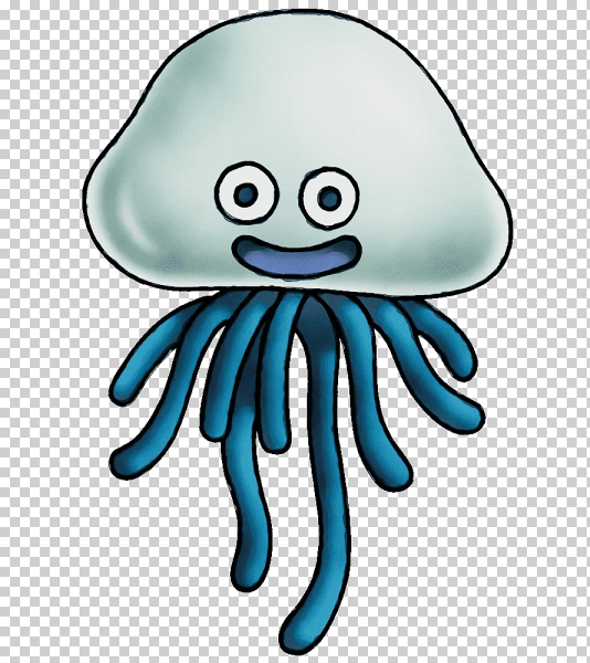 Медузы мультяшные