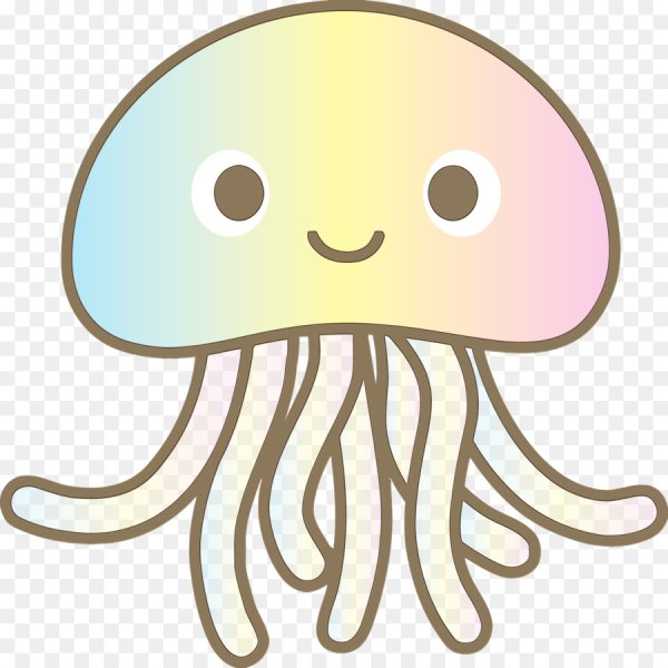 Медузы мультяшные