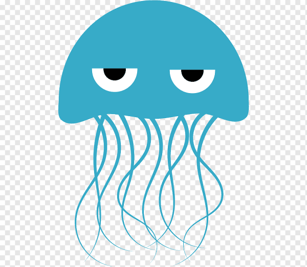 Медузы мультяшные