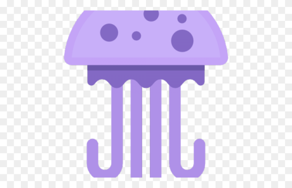 Смайлы эмодзи медуза