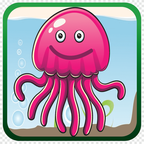 Медузы мультяшные