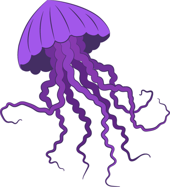 Медузы мультяшные