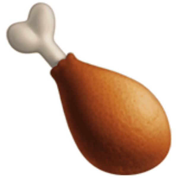 Смайлик куриная ножка