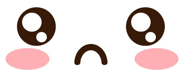 Милые круглые глаза