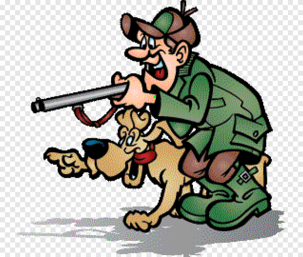 Охотник мультяшный