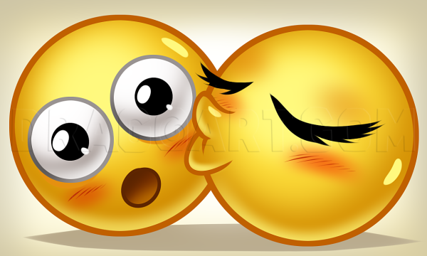 Смайл поцелуй