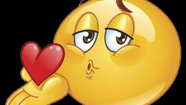 Смайлик с поцелуйчиком