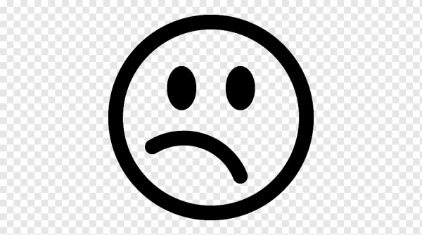 Смайлик грусть иконка