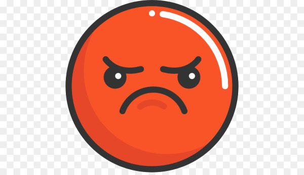 Недовольный смайлик