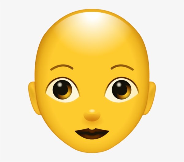 ЭМОДЖИ парень лысый