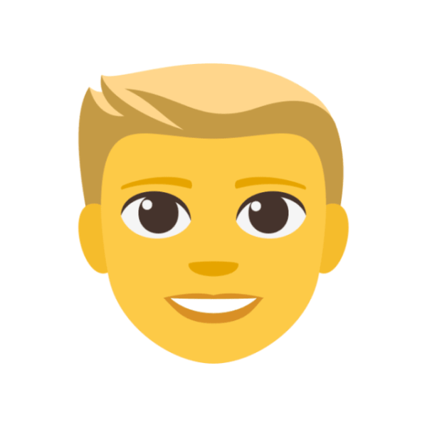 Смайлик мужчина