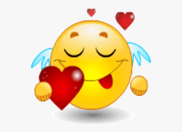 Воздушный поцелуй смайлик