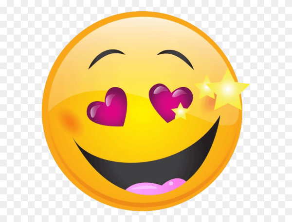 Влюбленный смайлик