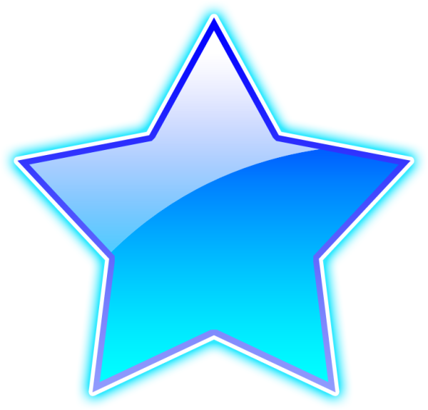 Голубые звездочки