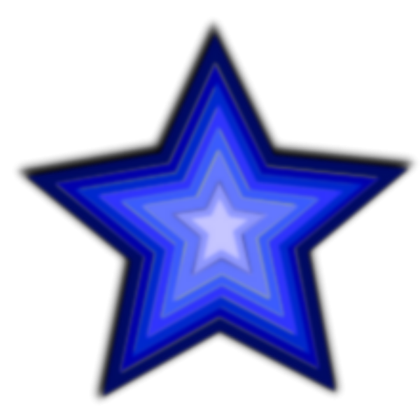 Синие звездочки на белом фоне