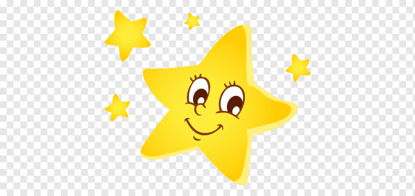 Звездочки мультяшные