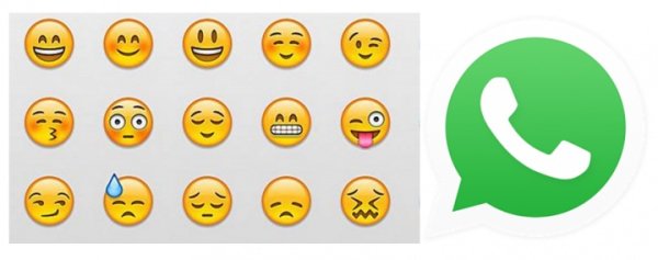 Значки WHATSAPP смайлики