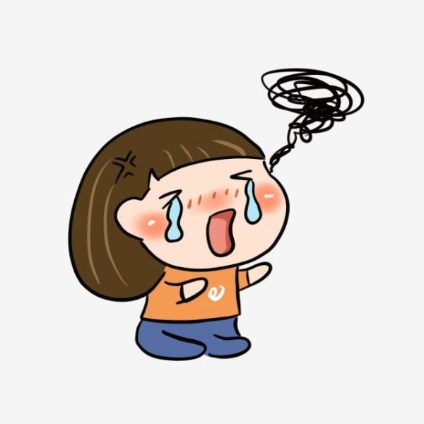 Плачущая девочка мульт