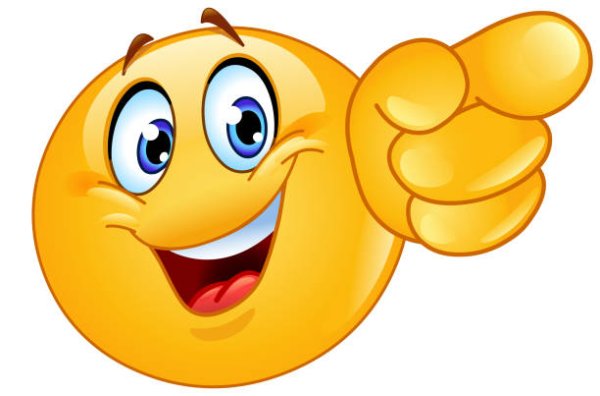 Смайлик с двумя пальцами