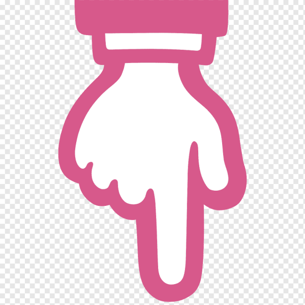 Смайлик указательный палец