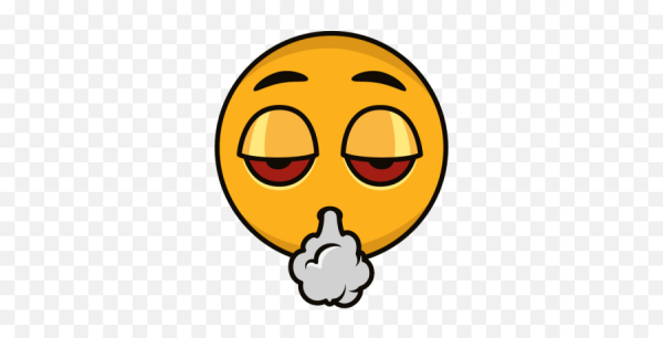 Дым из носа эмодзи